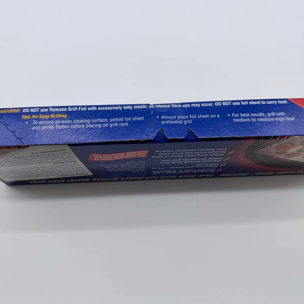 Reynolds Wrap Release Non-Stick Grill Foil 30 Sq Ft Aluminum Foil New